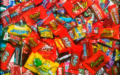 Halloween Candy Tri Color